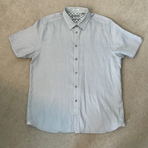 Ted Baker London Other - Ted Baker London Mens Short Sleeved Button Down Shirt Size 6